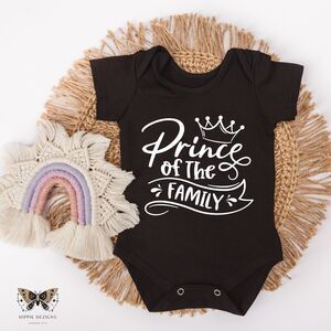 Prince Of The Family Baby Onesie / Toddler Shirt